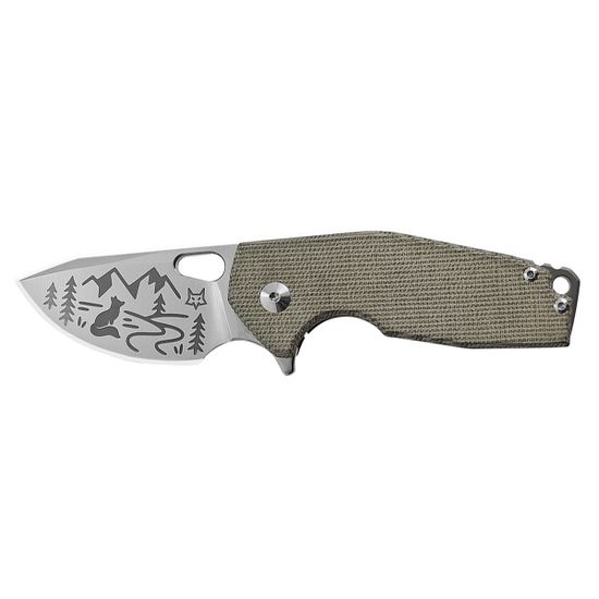 Нож FOX Knives FX-526 MIOD Suru клинок из стали M398 , рукоять титан