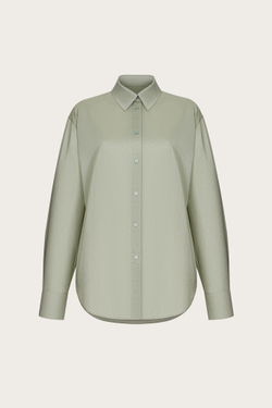 БЛУЗА ИЗ ЗЕЛЕНОГО ХЛОПКА
