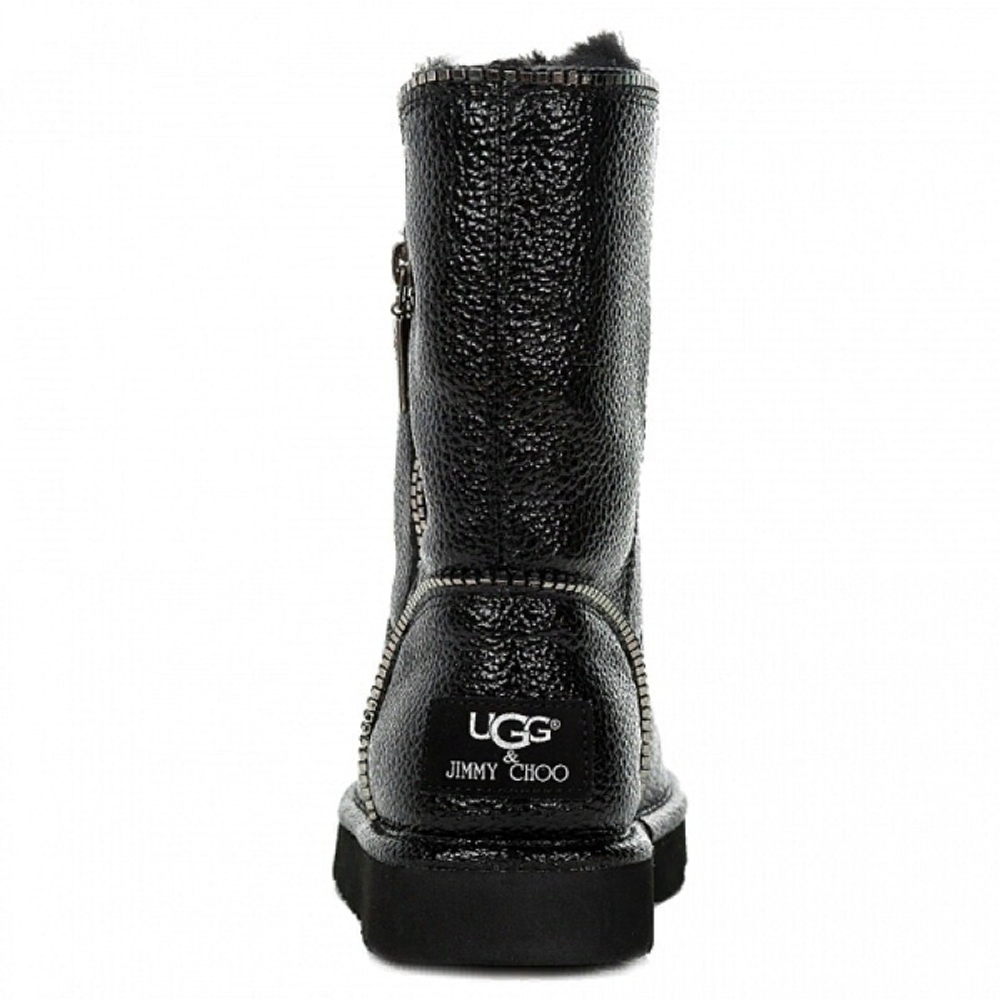 Угги UGG & Jimmy Choo Granular Skin Black