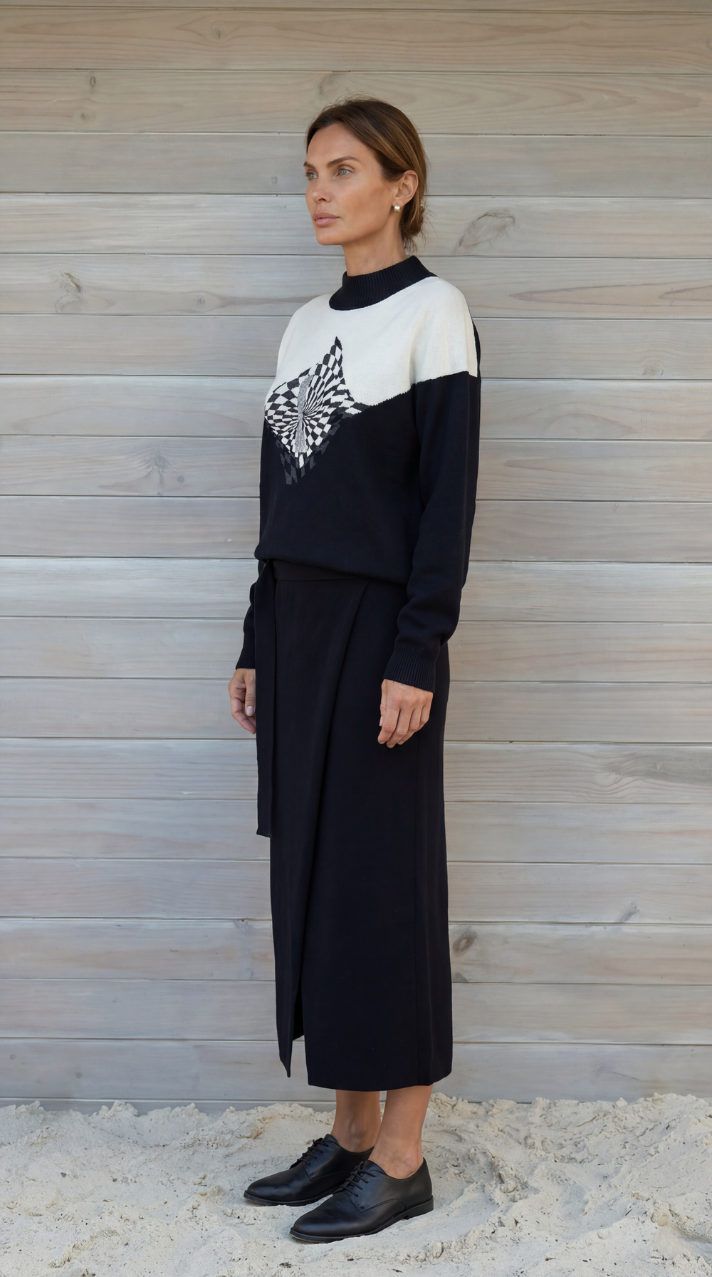 Юбка с запахом