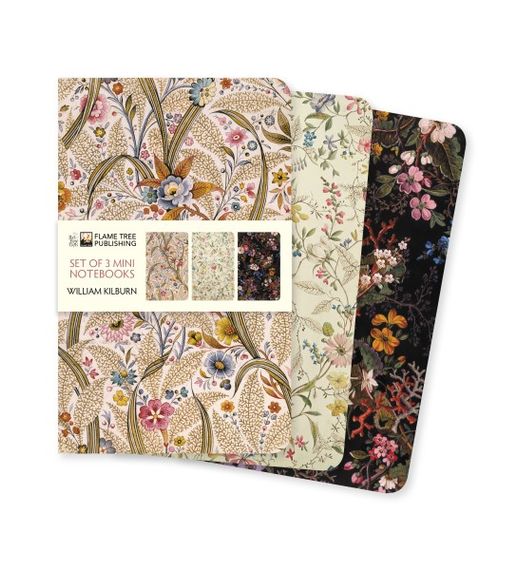 Bloknot \ Блокнот \ Notebook William Kilbum Set of 3 Mini Notebooks