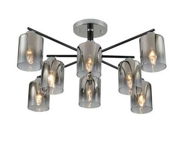 07274/8 CHROME+BLACK (1) Люстра (RL)