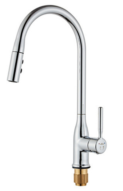 15018 Смес. од. для кухни выс. с ВЫД. лейкой ViEiR (10/1шт)