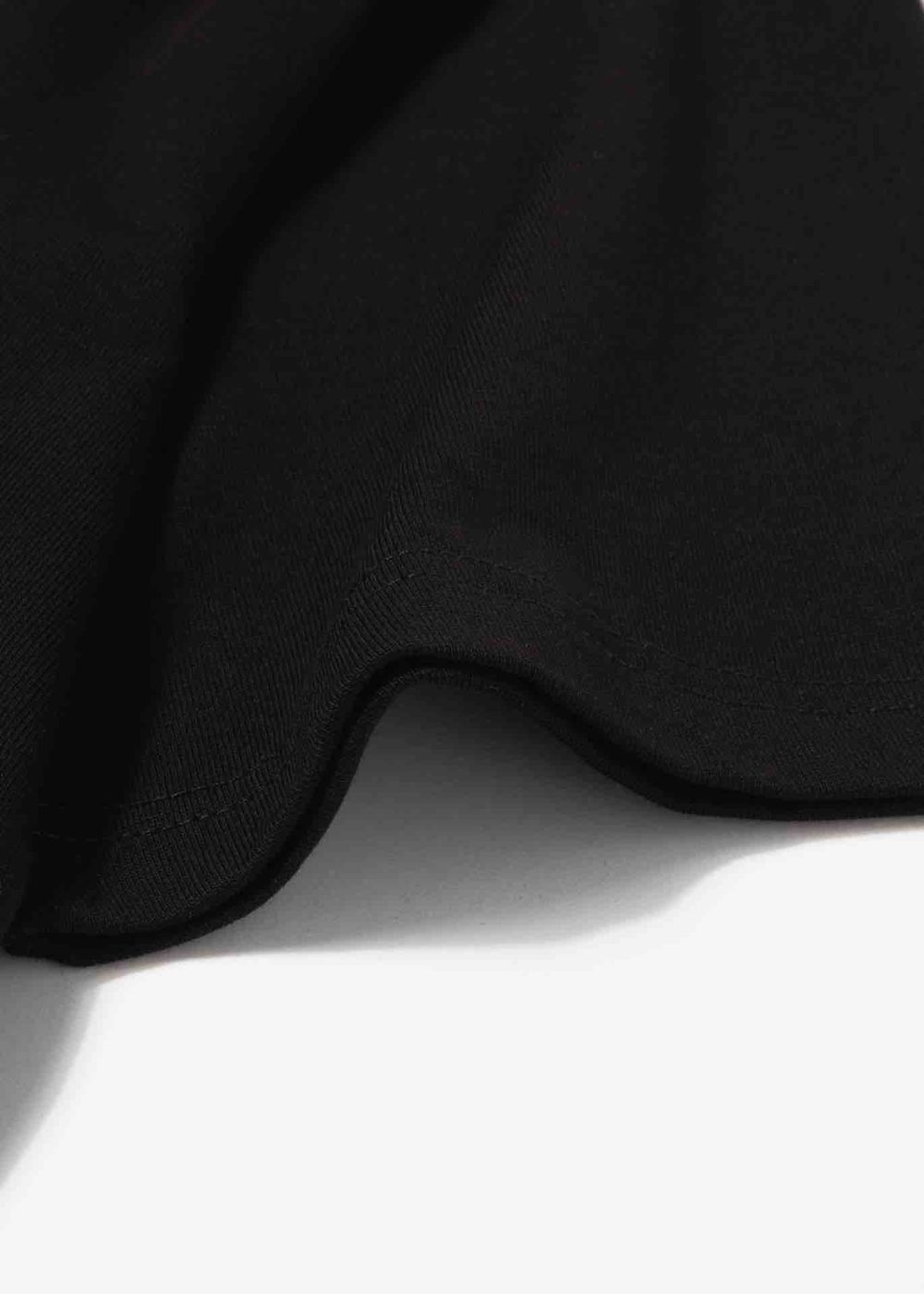 Футболка FOS Love Message плотная мужская черная