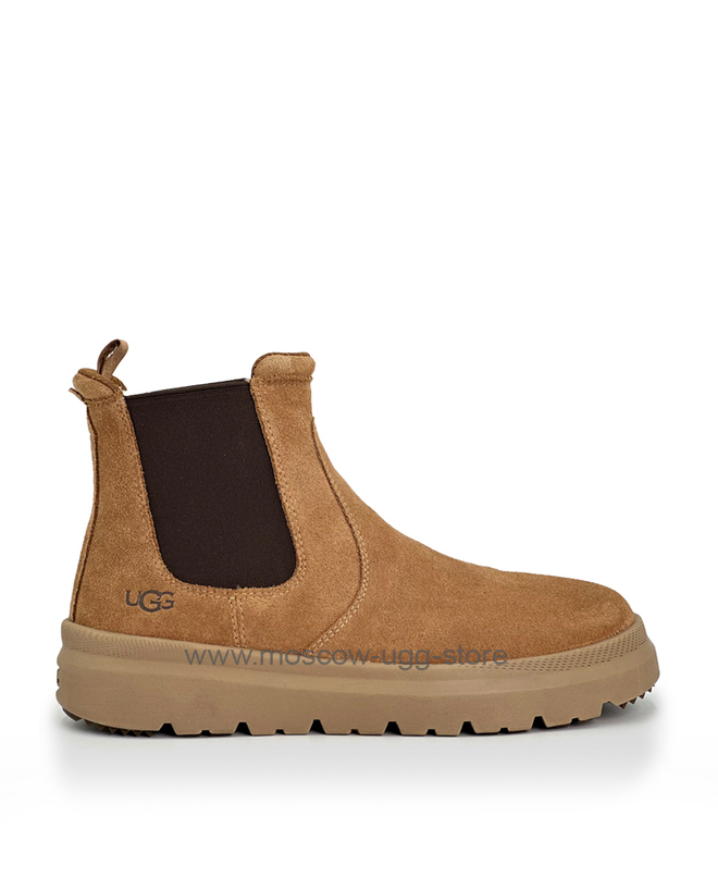 MENS BURLEIGH CHELSEA- chestnut