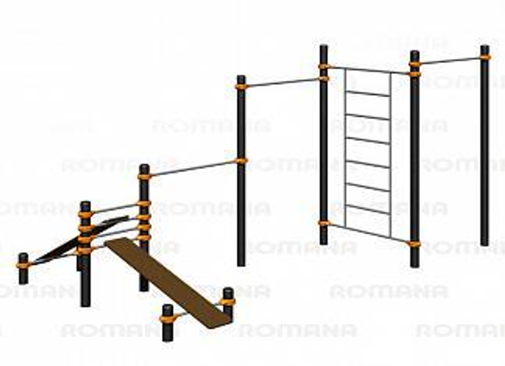 Спортивный комплекс Romana 501.11.01 для уличной площадки