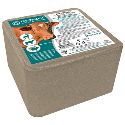 Фелуцен лизунец универсальный с микроэлементами, 5 кг