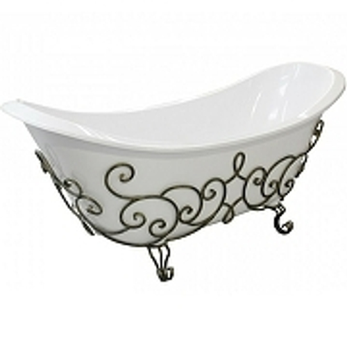 Кованая подставка для ванны Эстет "Скарлетт", ФР-00001481 Патина