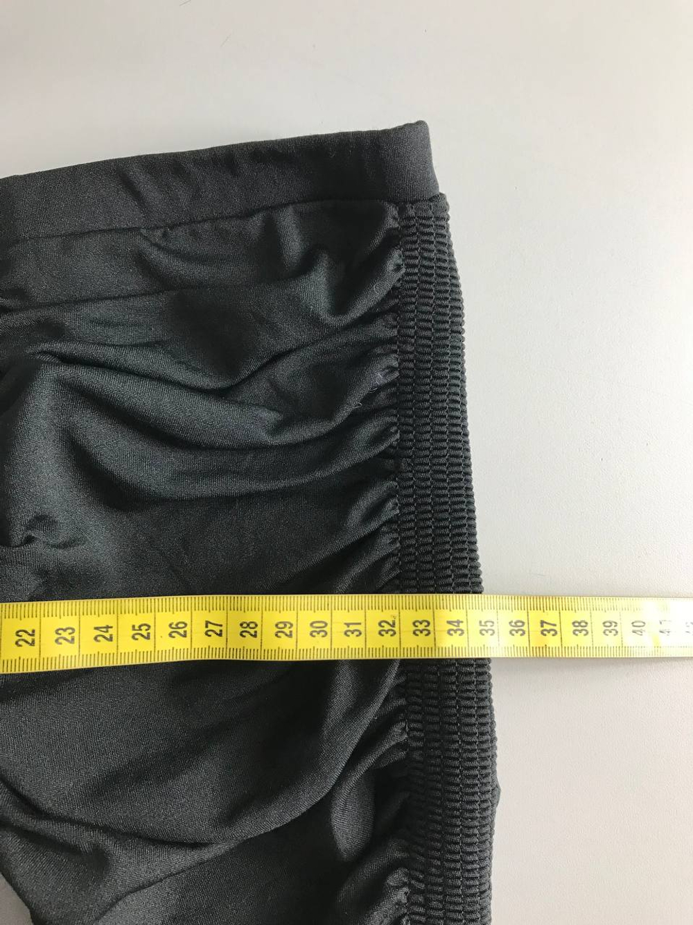 Брюки оригинального кроя, маркировка 6, визуально на 42 размер