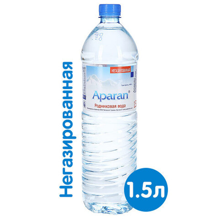 Вода родниковая Апаран - 1,5л