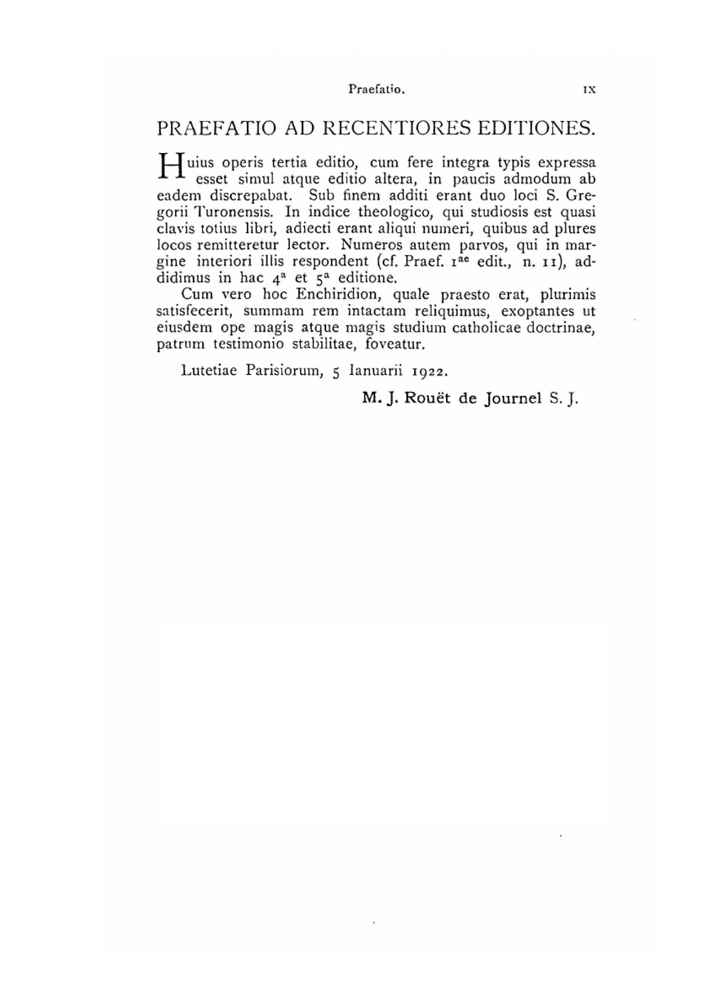 Enchiridion patristicum. loci ss. patrum, doctorum scriptorum ecclesiasticorum | M.J. Journel