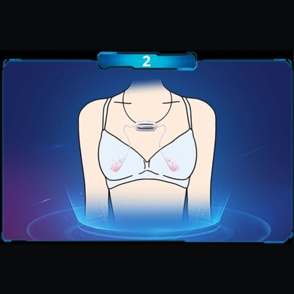 Вибрирующие зажимы для сосков Gemini LOVENSE (управление через приложение)