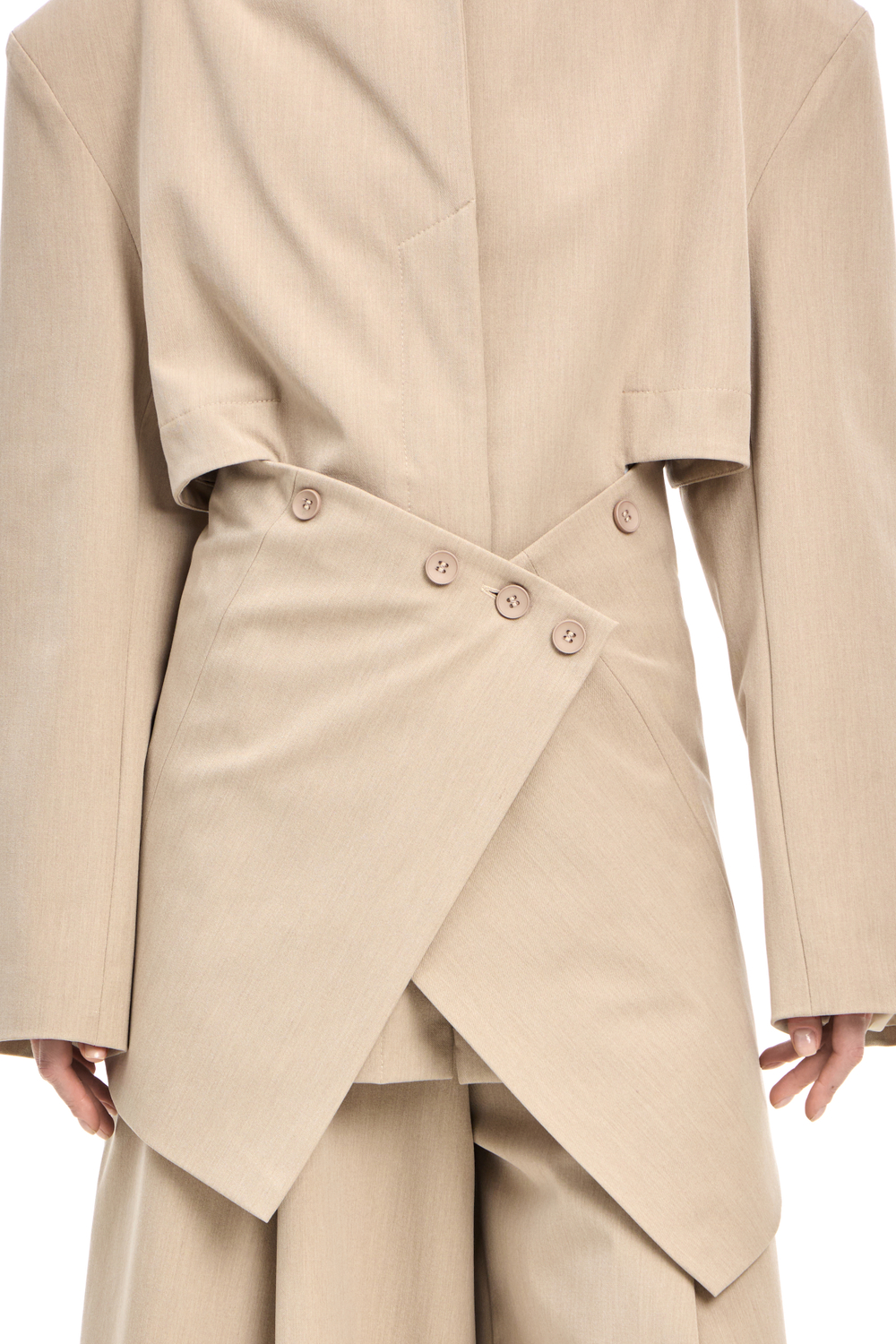 Жакет-трансформер DNK Beige