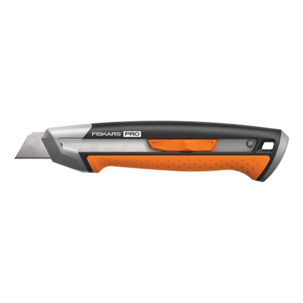 Нож канцелярский Fiskars CarbonMax 18мм   1027227