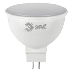 Лампа светодиодная ЭРА RED LINE LED MR16-5W-865-GU5.3 R 5Вт софит холодный дневной свет GU5.3 | Лампы cветодиодные Точечные (Софиты) (MR, PAR)