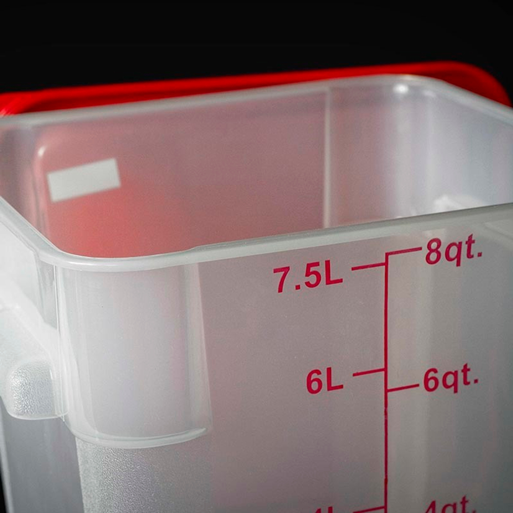 Емкость для ферментации 8 л с крышкой (полипропилен)