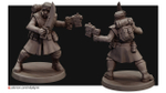 Astra Militarum Tallarn Desert Raiders Гвардеец Сержант миниатюра для AOS,Waha, Настольная игра, НРИ, Варгейм, РПГ