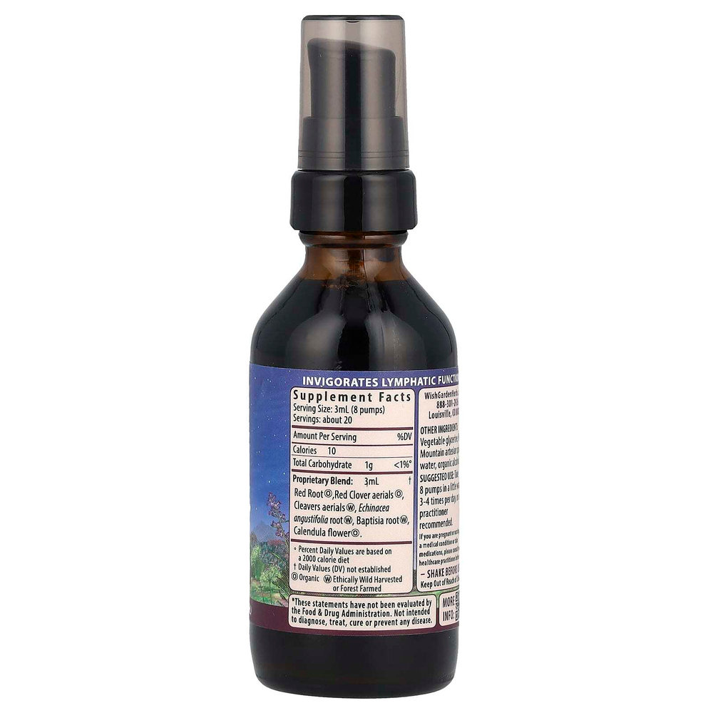 WishGarden Herbs, Lymph ™ Mover Activation Formula, 59 мл (2 жидк. унц.)