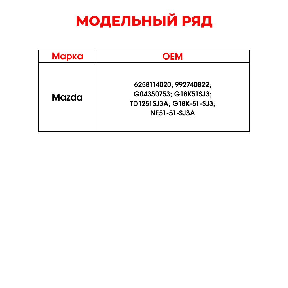 Клипсы крепления порога K-310 (20 шт.)