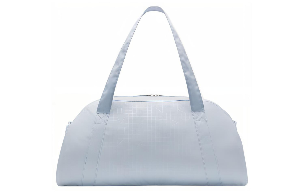 Nike Fabric Luggage Bag Gym Bag Large Unisex Soccer Gray/White