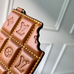 Louis Vuitton Chocolate Bar Figurine Key Holder And Bag Charm