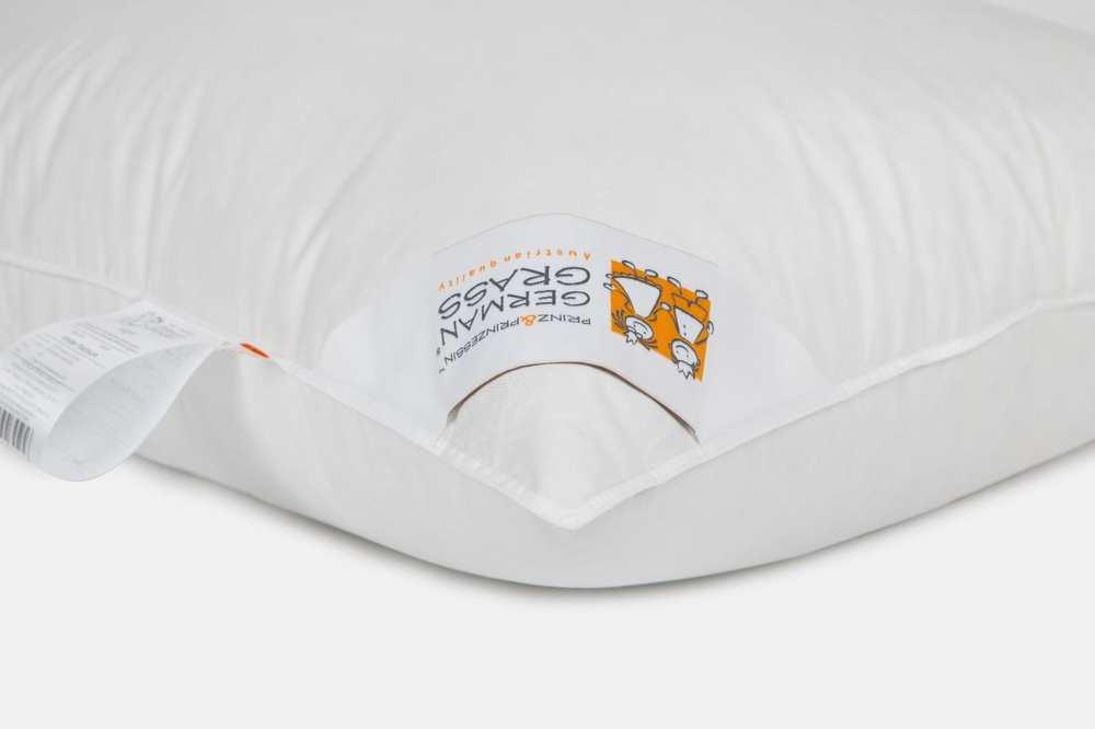 Подушка детская пуховая мягкая 50х68 German Grass Kinder Platinum Grass