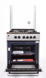 Плита комбинированная Vesta VALENCIA VGE 50 10-E Серый Ех