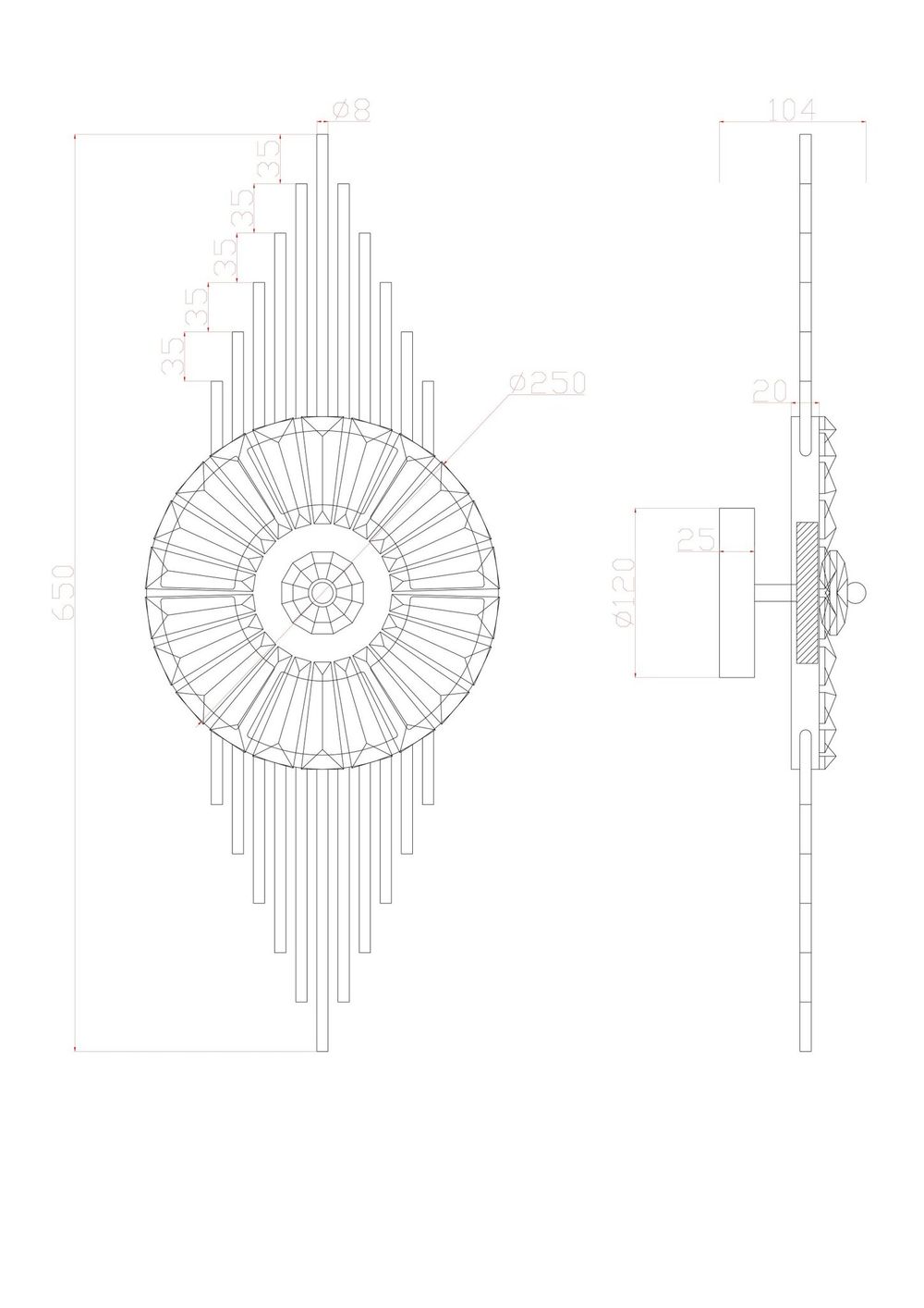 Настенный светильник Arte Lamp
