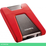 Внешний накопитель A-Data DashDrive Durable HD650 1TB Red (AHD650-1TU31-CRD)