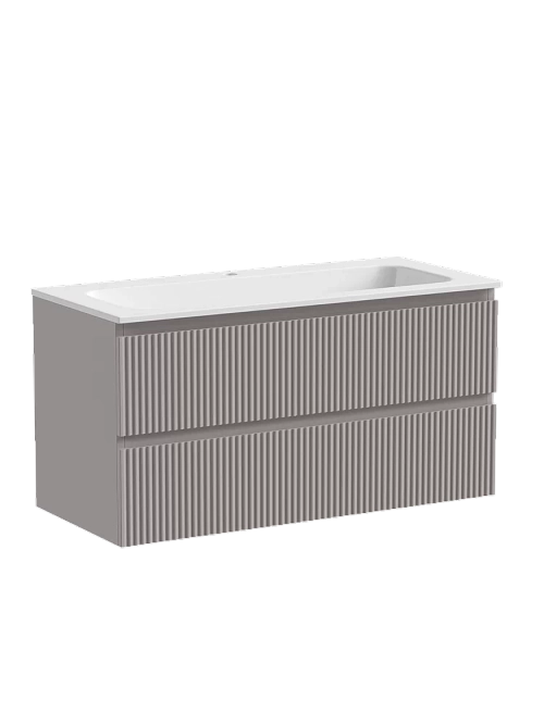 Тумба с раковиной Sancos SNOB R SNR100SM 100 Doha Soft