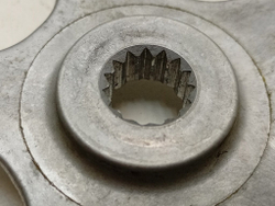 45У82 кт60 Шкив барабана для стиральной машины Атлант МКАУ712394003 б/у