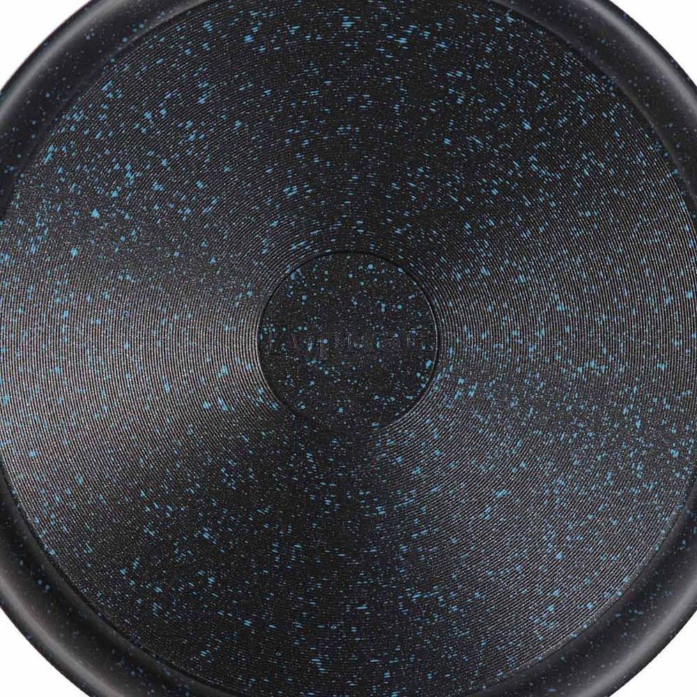 Сковорода алюминий, 26 см, антиприг, Гурман, Мерцание, синий сапфир, ГМ2601 СС