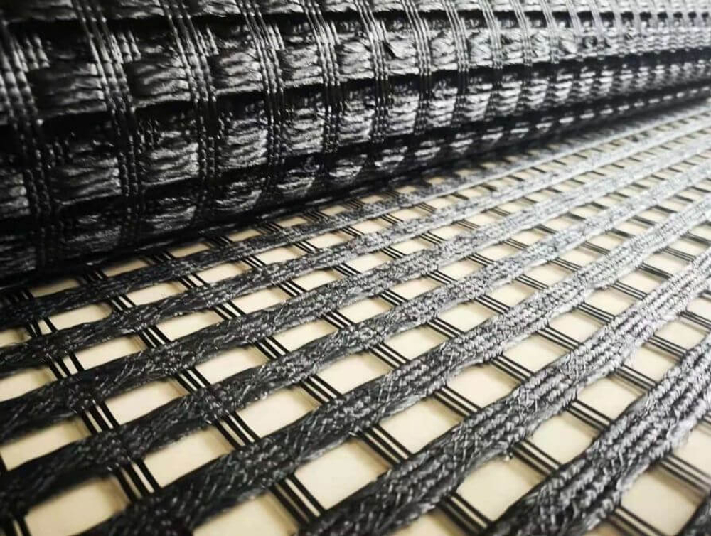Георешётка PE (Polyester Engineered) | полиэфирная PET вязаная | 4AllGrid (Фолгрид) | армирование слабых грунтов и земляных конструкций