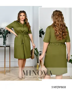 Платье 8658-хаки Minova