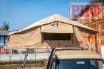 Палатка на крышу автомобиля РИФ Soft RT02-120, тент песочный, 120х240х115 см