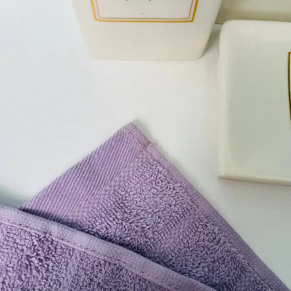 Полотенце махровое 70*140см «FLUFFY» цвет ежевичный мусс 04-134, плотность 500гр/м2