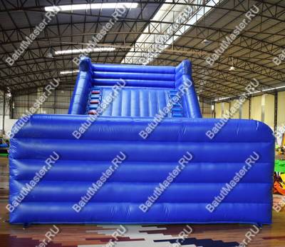 Надувная горка для зорба "Синяя волна"
