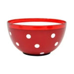 Салатник двухцветный Marusya 1,4 красный п/пр