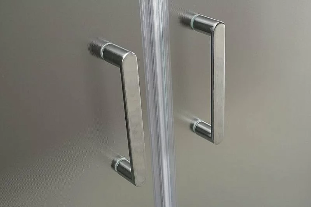 Душевая дверь BELBAGNO UNIQUE-BF-2-170/200-P-Cr стекло рифленое/профиль хром