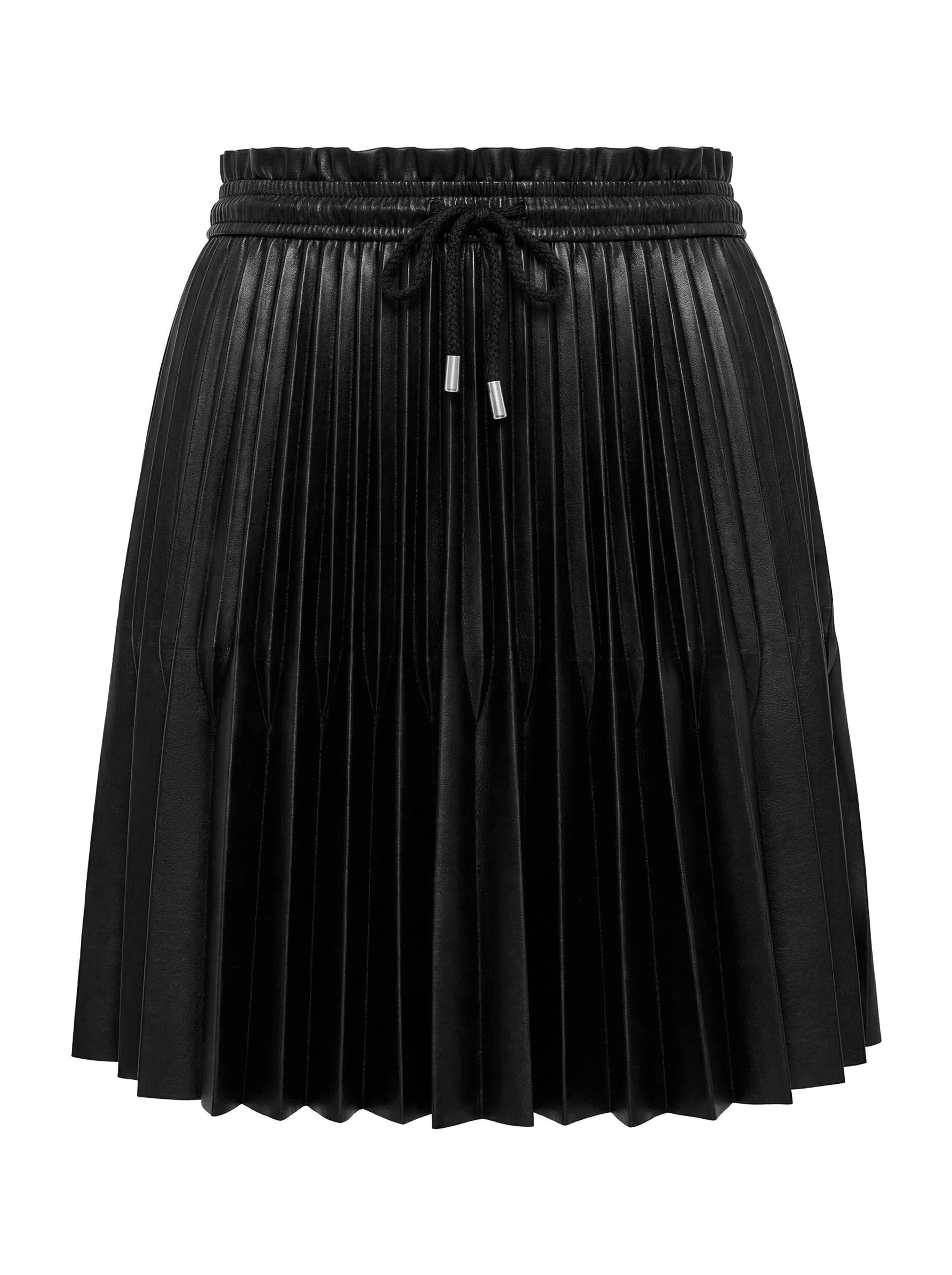 Кожаная юбка