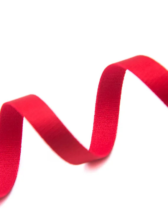 100 640/10 ОПТ Бретель Lauma Fabrics, 10 мм, красный 100