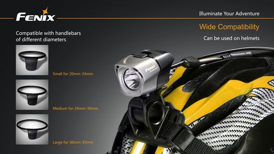 Велосипедный фонарь-фара Fenix BTR20, 800 люмен