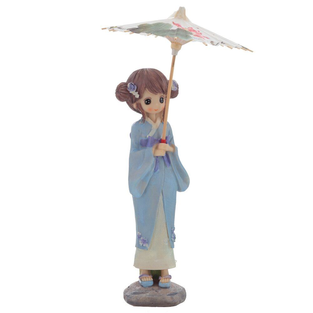 GAEM Фигурка декоративная "Гейша", L15 W15 H30 см, 2в.