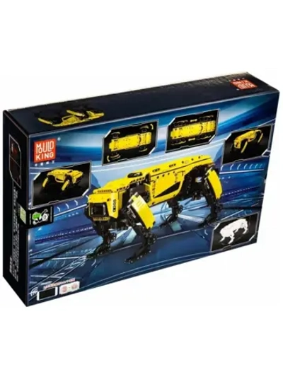 Конструктор Mould King Робот собака: желтый