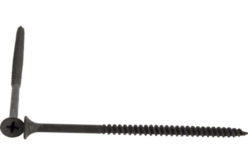 Фосфатированный саморез с мелкой резьбой по дереву/металлу Зубр PH2, 4,2x76 мм 20 шт 300016-42-076