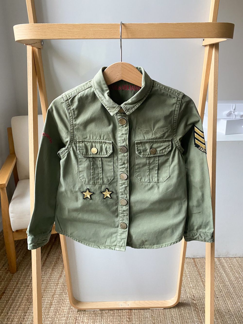 Хлопковая рубашка Zadig&Voltaire, 104