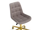 Офисное кресло Woodville Честер латте, золото