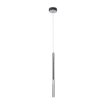 Подвесной светильник 2W 4000K 2209-1P прозрачный/серебристый Cylindro Favourite