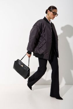 Куртка бомбер в цвете графит