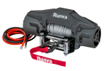 Лебёдка автомобильная электрическая 12V Runva 6000 lbs 2722 кг (стальной трос)